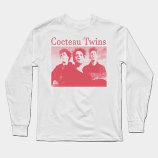 Cocteau Twins Red Art Long Sleeve T-Shirt